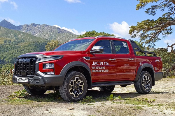 Самоблок, парт-тайм и повышенная прыгучесть: тест-драйв JAC T9 TDi