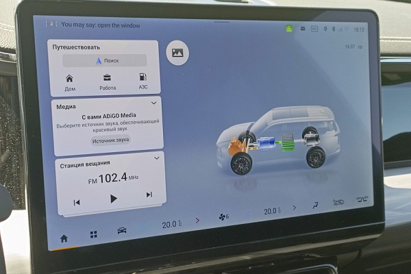Ветер в руку, три электромотора и мурлыка под капотом: тест-драйв GAC GS8 Dragon HEV